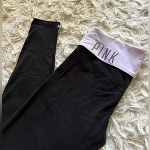 Victoria’s Secret PINK LOVEPINK yoga leggings